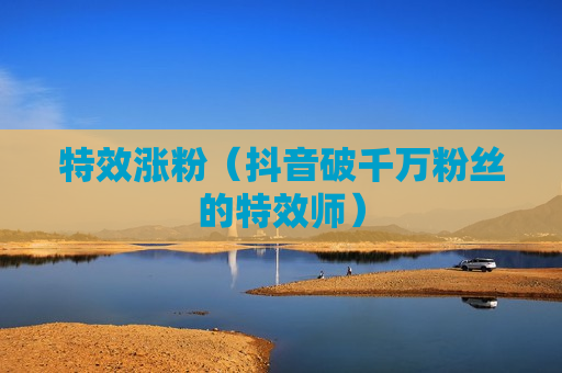 特效涨粉（抖音破千万粉丝的特效师）