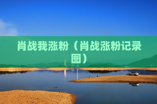 肖战我涨粉（肖战涨粉记录图）