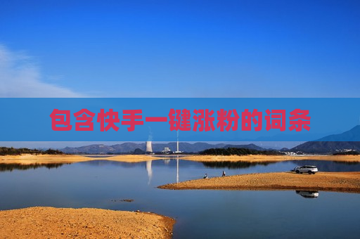 包含快手一键涨粉的词条