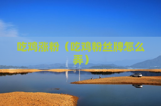 吃鸡涨粉（吃鸡粉丝牌怎么弄）