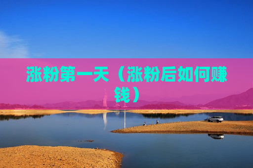 涨粉第一天（涨粉后如何赚钱）