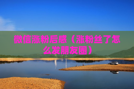 微信涨粉后感（涨粉丝了怎么发朋友圈）