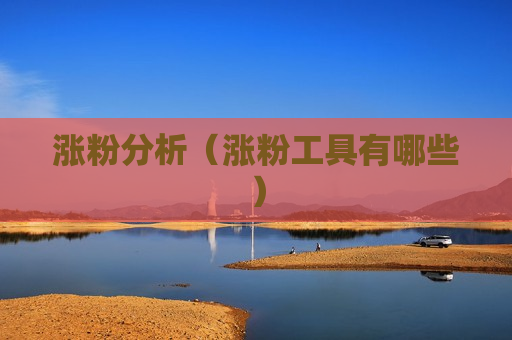 涨粉分析（涨粉工具有哪些）