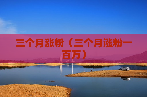 三个月涨粉（三个月涨粉一百万）