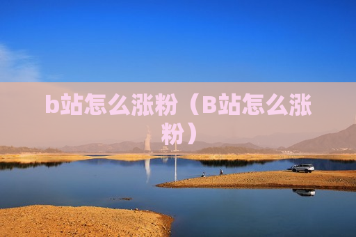 b站怎么涨粉（B站怎么涨粉）