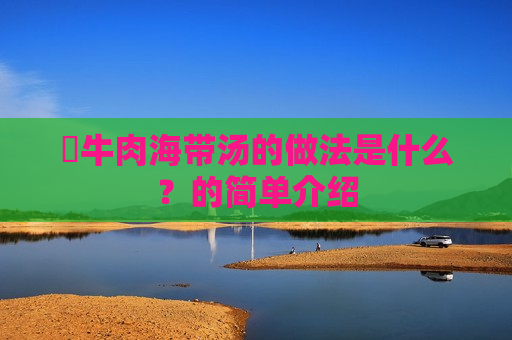​牛肉海带汤的做法是什么？的简单介绍
