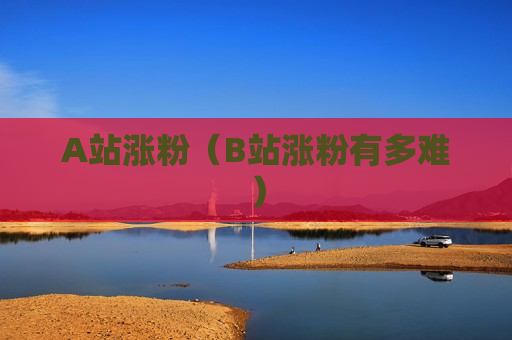 A站涨粉（B站涨粉有多难）