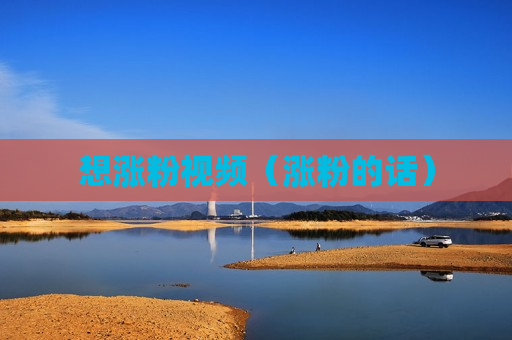 想涨粉视频（涨粉的话）
