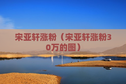 宋亚轩涨粉（宋亚轩涨粉30万的图）