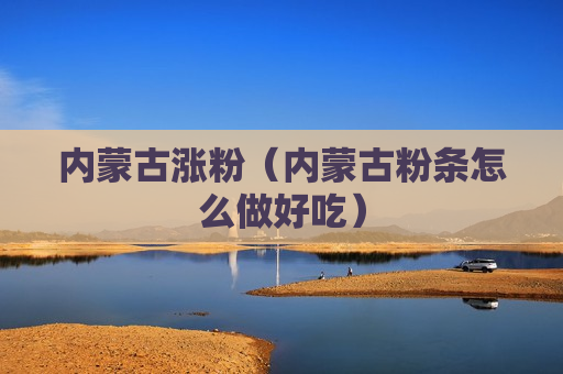 内蒙古涨粉（内蒙古粉条怎么做好吃）