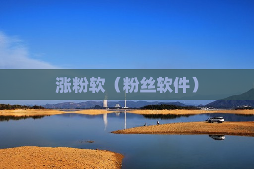 涨粉软（粉丝软件）