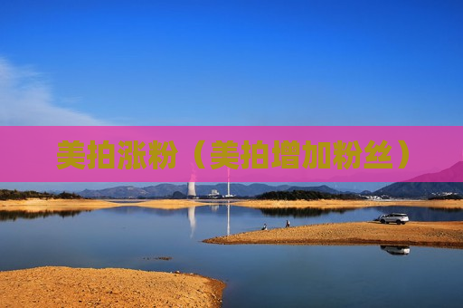 美拍涨粉（美拍增加粉丝）