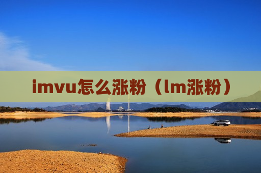 imvu怎么涨粉（lm涨粉）