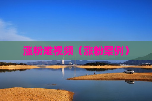 涨粉难视频（涨粉案例）