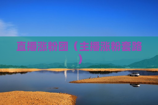 直播涨粉团（主播涨粉套路）