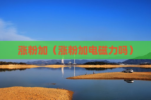 涨粉加（涨粉加电磁力吗）
