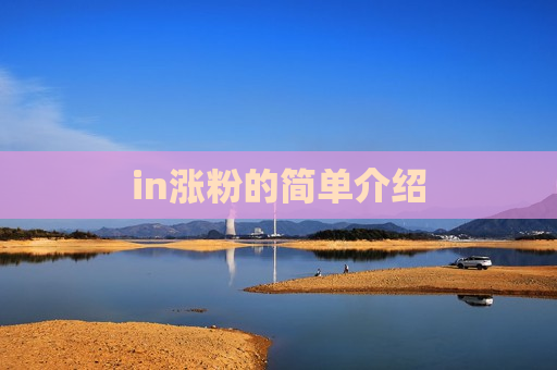 in涨粉的简单介绍