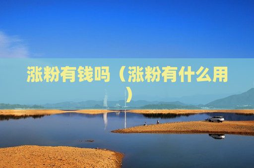 涨粉有钱吗（涨粉有什么用）