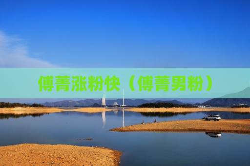 傅菁涨粉快（傅菁男粉）