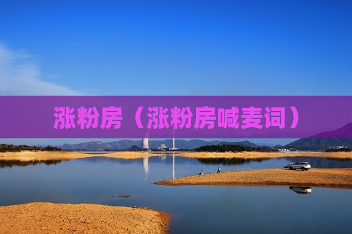 涨粉房（涨粉房喊麦词）