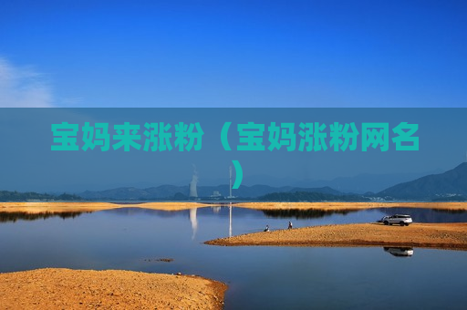 宝妈来涨粉（宝妈涨粉网名）