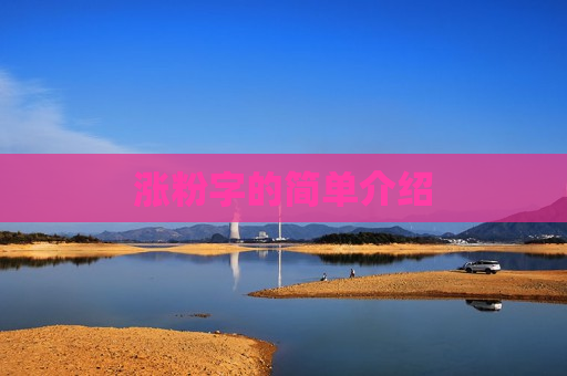 涨粉字的简单介绍