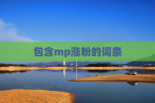 包含mp涨粉的词条