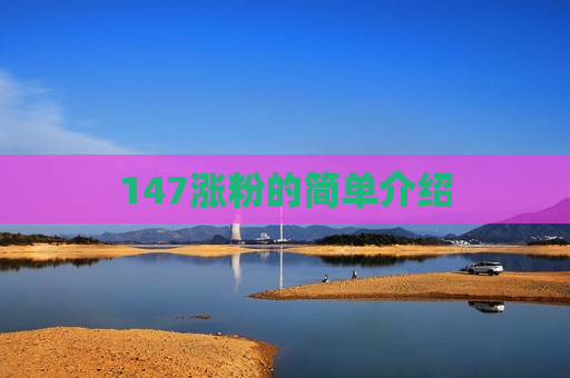 147涨粉的简单介绍