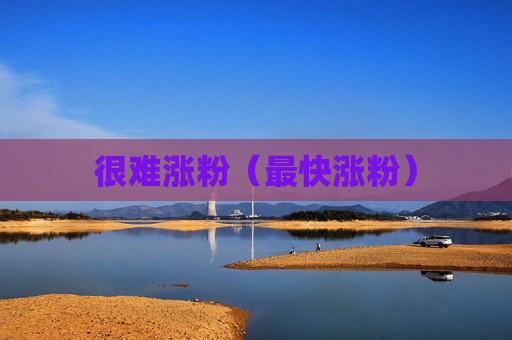 很难涨粉（最快涨粉）