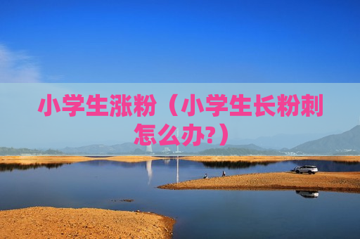 小学生涨粉（小学生长粉刺怎么办?）